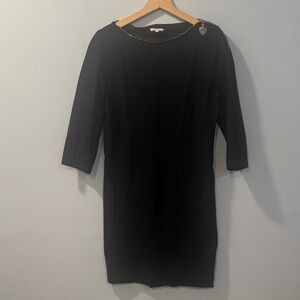 Escada Sport Black Long Sleeve Dress US size 4